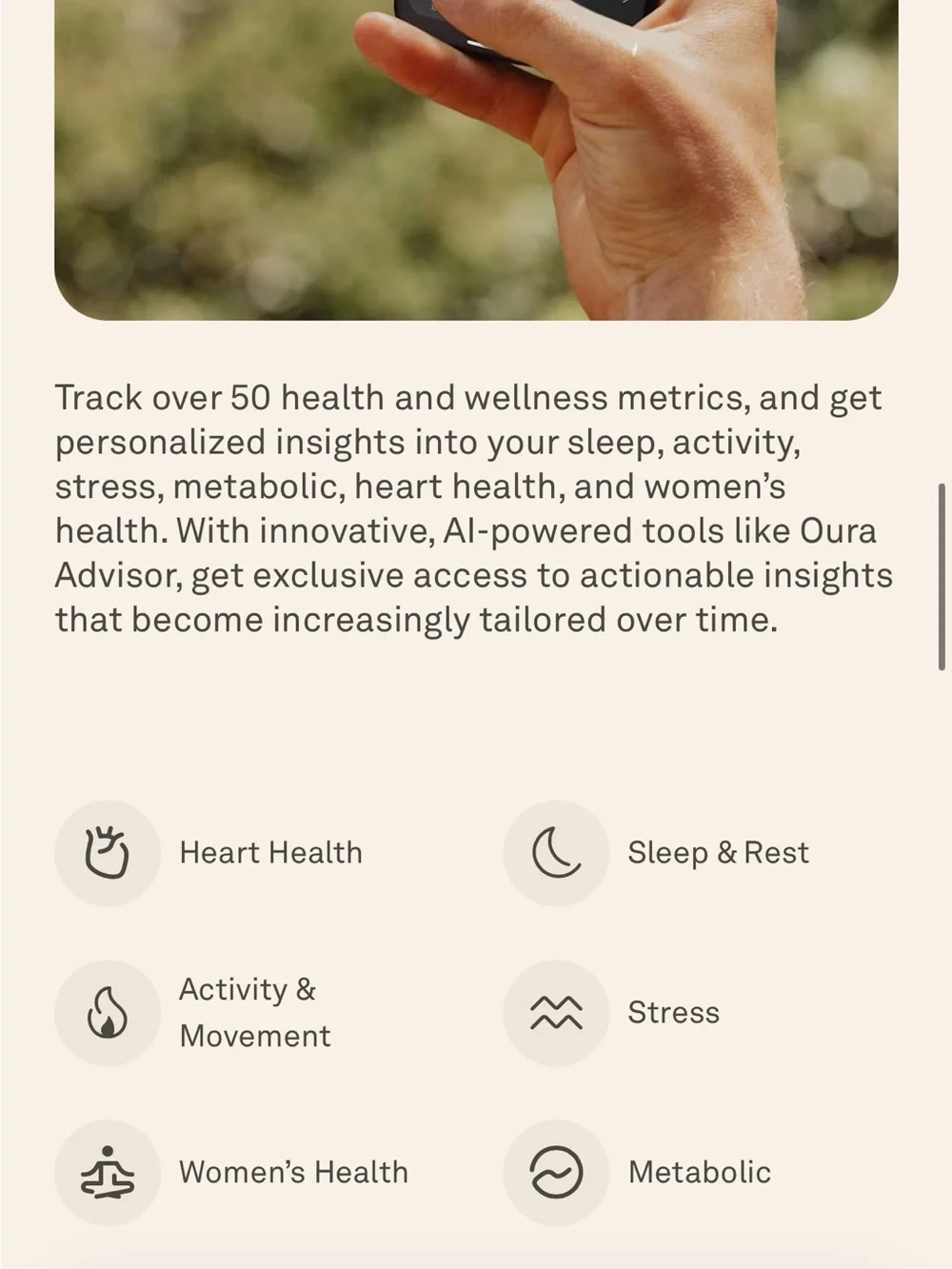 Oura Ring 4 Smart Ring – Silver | Size 8 | Charger Included